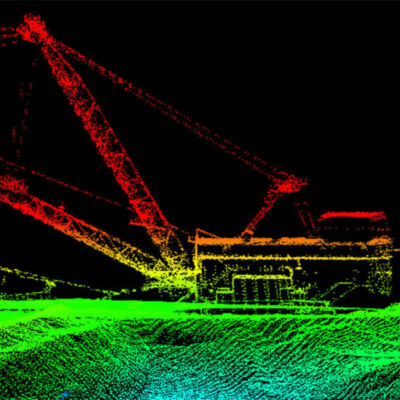 Lidar Imaging of Mining Project